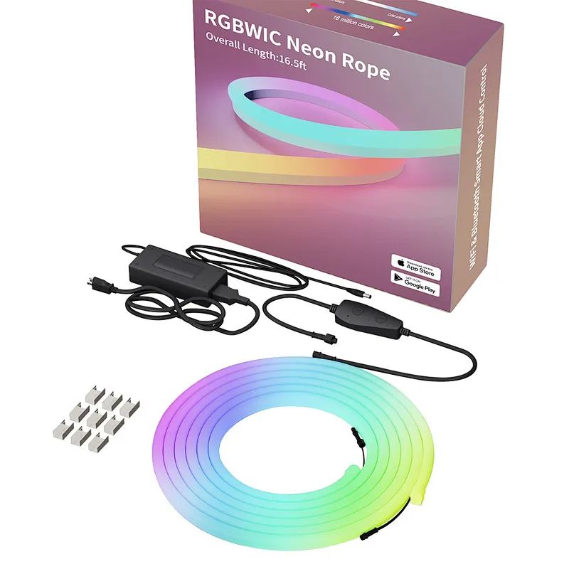Smart DIY LED Neon Strip Set for Indoor/Outdoor Decoration